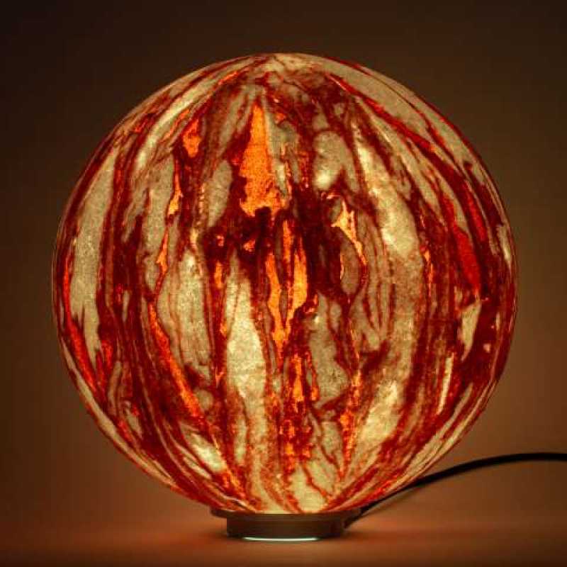 außergewöhnliche Kugelleuchte 50cm