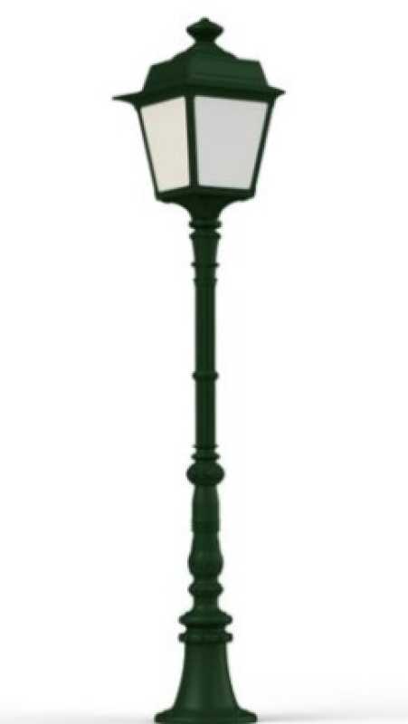 Gartenleuchte Landhausstil  130cm