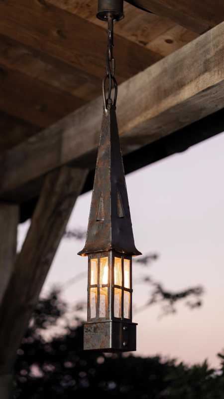 Garten Hängeleuchte 85cm