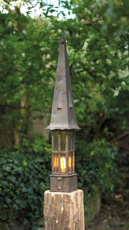 exklusive Gartenlampe Sockelleuchte