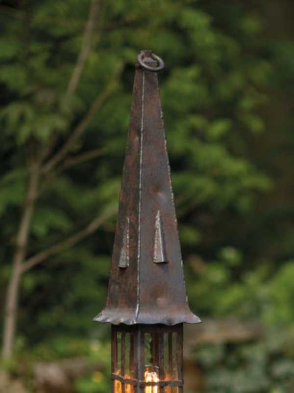 außergewöhnliche Gartenbeleuchtung Torre