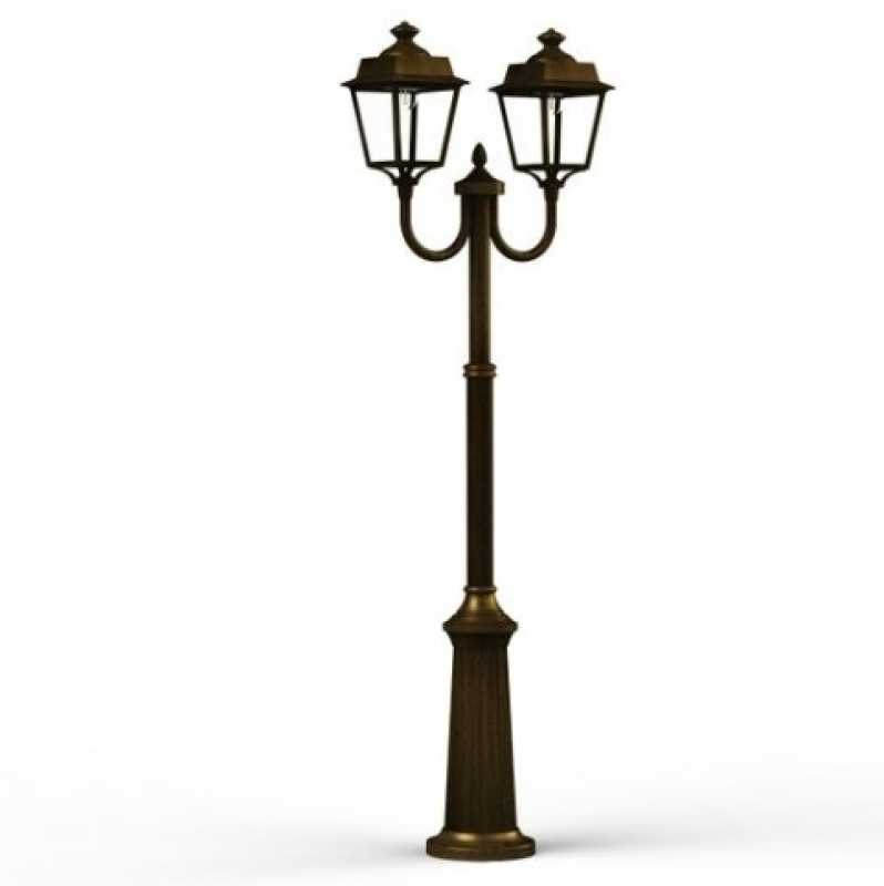 Design Gartenleuchte 2-flammig