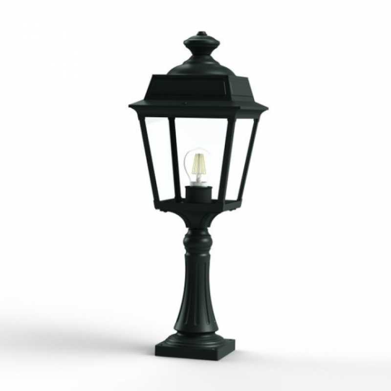 weiße Gartenleuchte