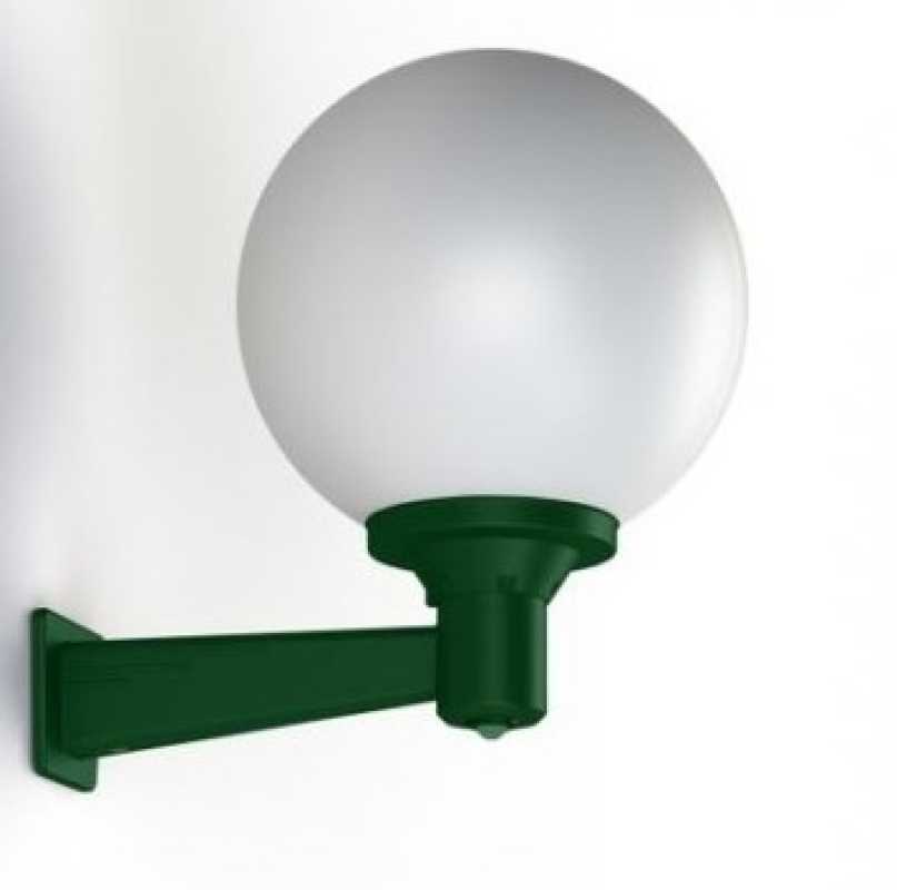 Wand Kugelleuchte mit Bewegungsmelder