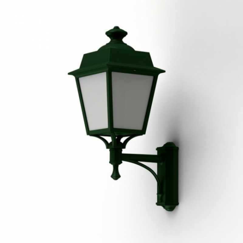 grüne Wandleuchte klassisch