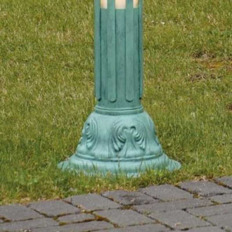 Gartenbeleuchtung grün antik