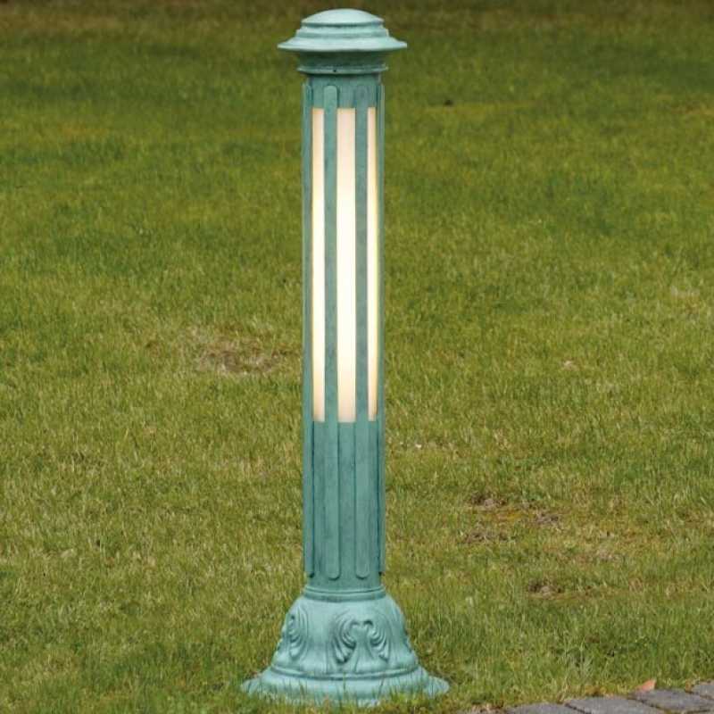 Gartenbeleuchtung grün antik