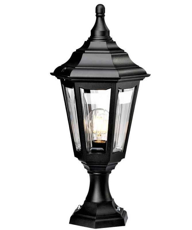 rustikale Gartenbeleuchtung Sockelleuchte