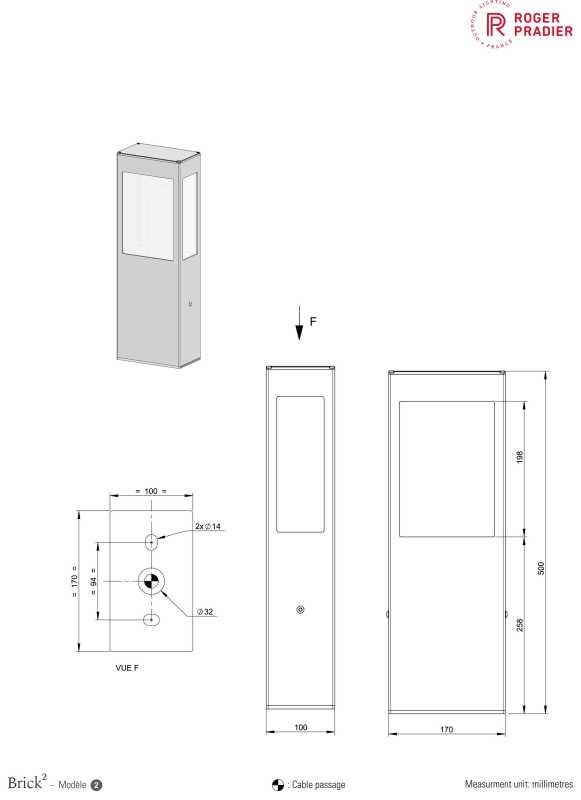 Design Gartenleuchte 80cm