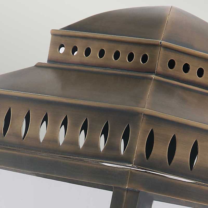 Wandlaterne Messing antik