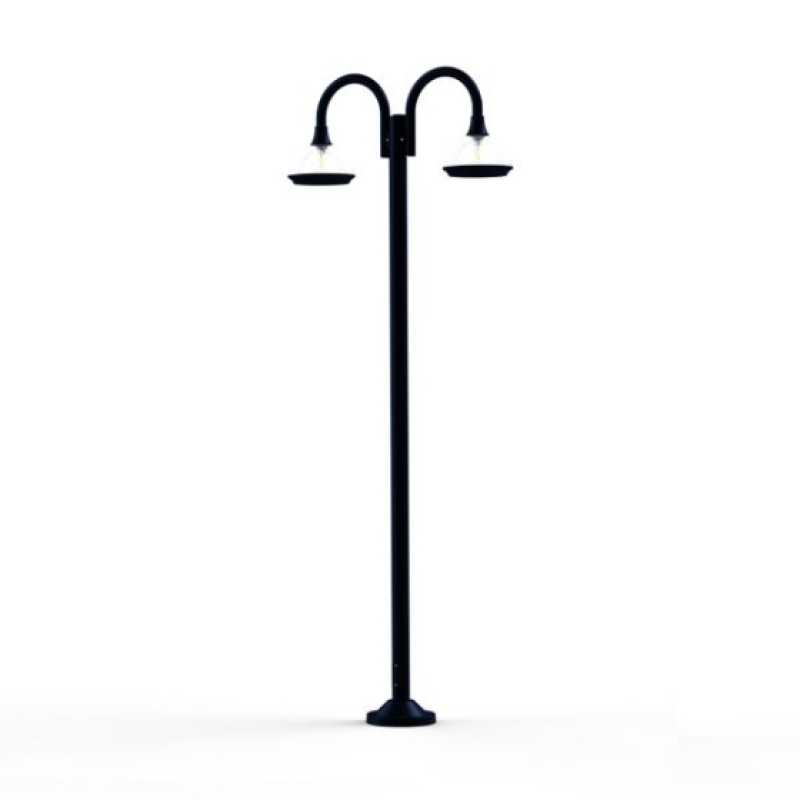 mediterrane Gartenbeleuchtung 2-flammig