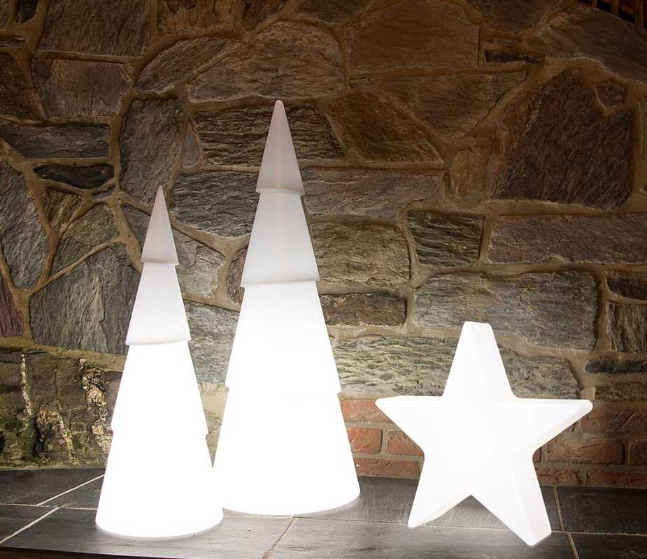 Weihnachtsbeleuchtung Design-Baum 75cm