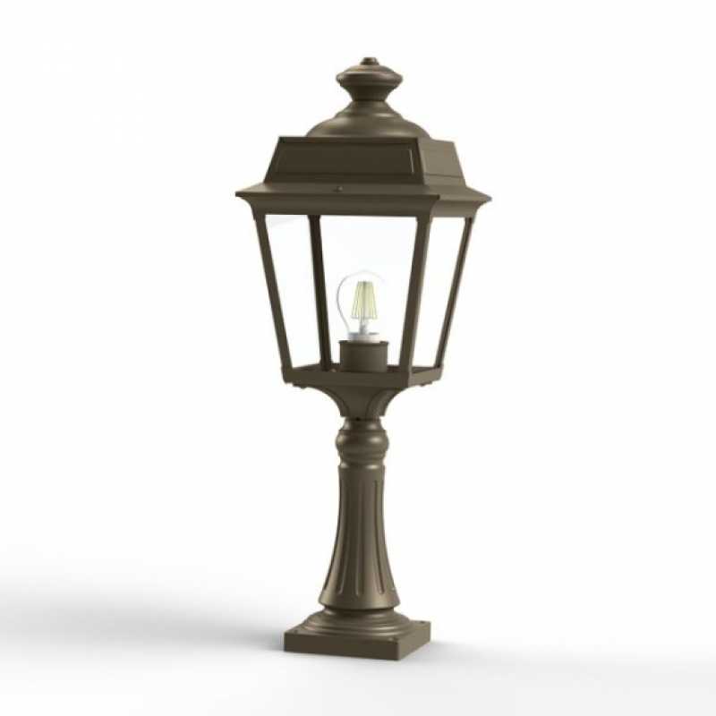 weiße Gartenleuchte