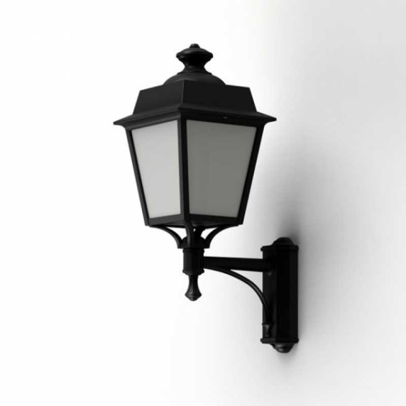 Außenlampe für Hausecke