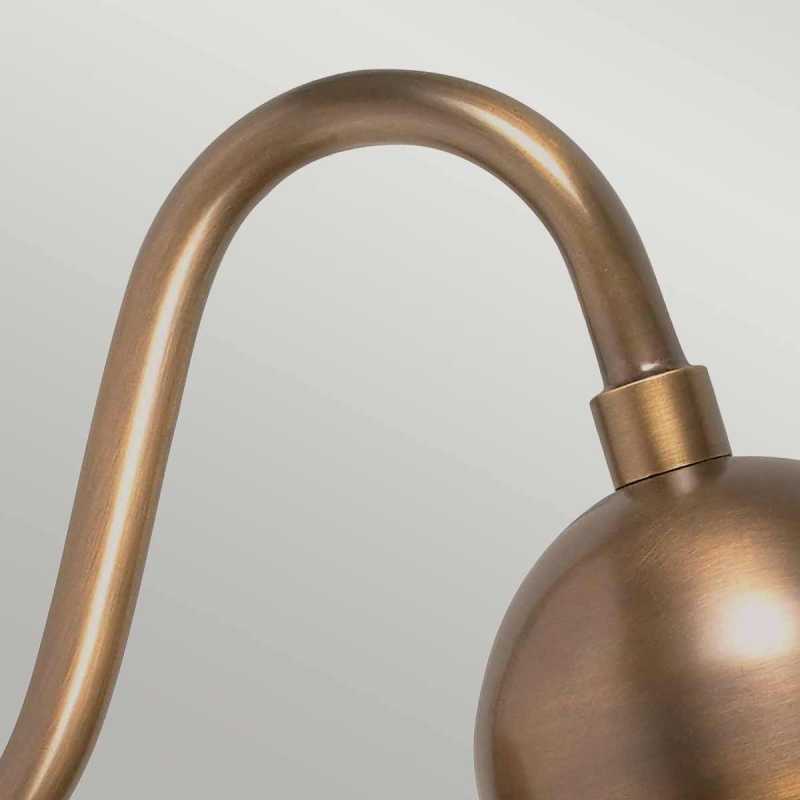 Messing Wandleuchte antik