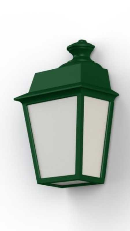 grüne Wandlampe 34cm