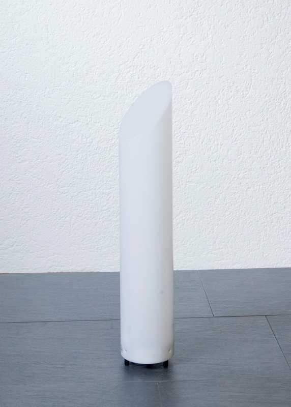 Weiße Wegeleuchte modern