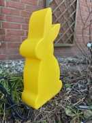 Gartenbeleuchtung gelber Osterhase